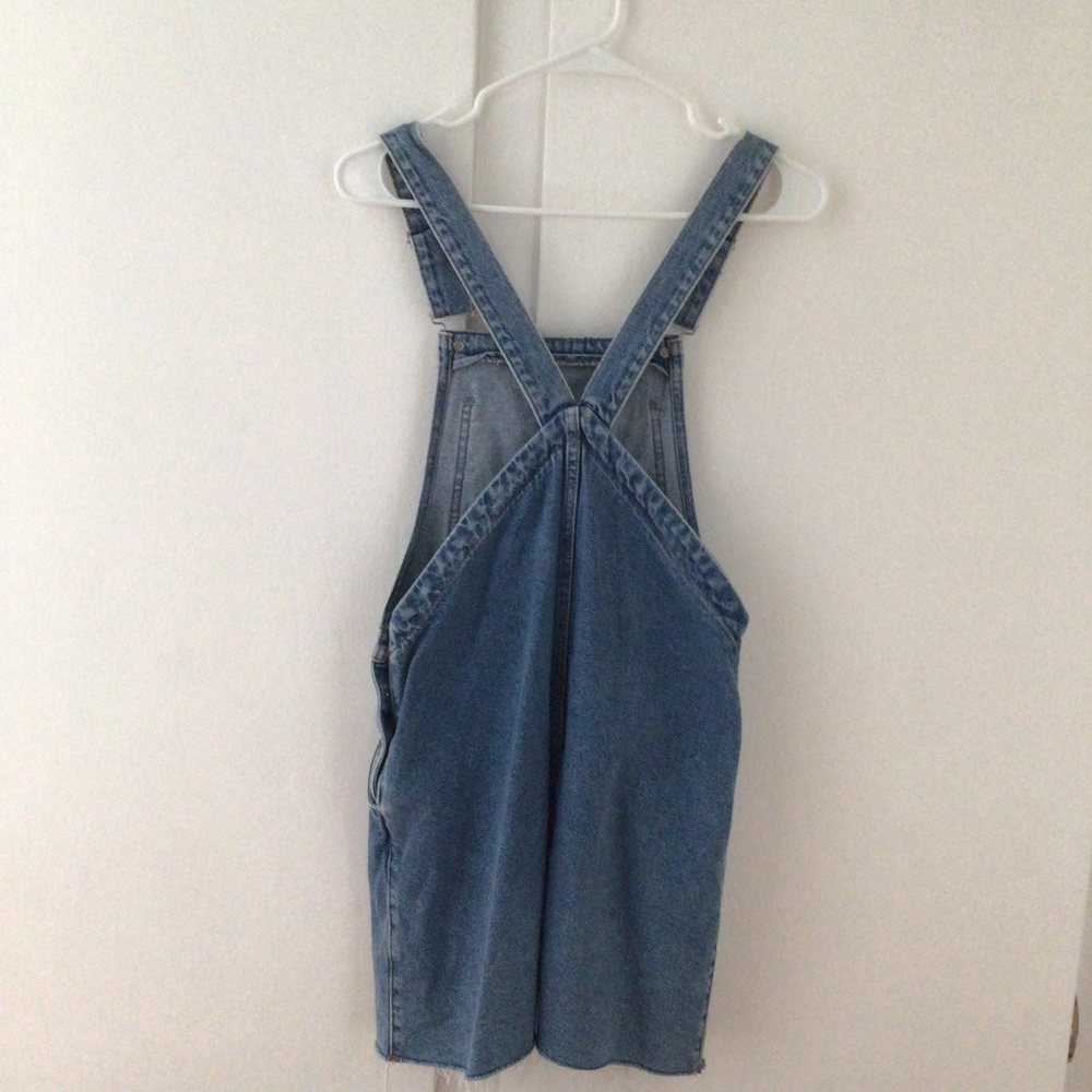 Topshop Jean Overall Dress - Picture 3 of 3